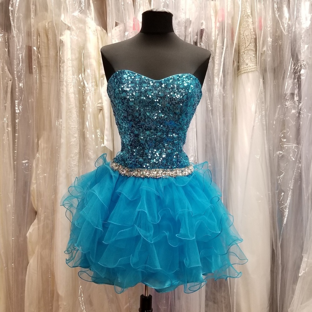 Ballerina Turquoise Blue Dress